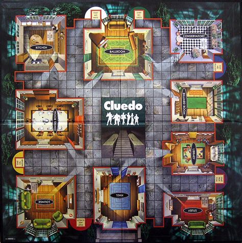 cluedo game rooms.